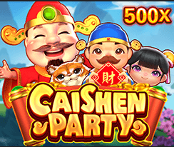 Caishen Party, avaliação do slot, temática de riqueza, recursos especiais, rodadas grátis, multiplicadores, RTP do Caishen Party, jogo de slot, volatilidade, gráfico do Caishen Party
