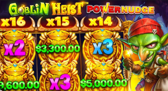 slot Goblin Heist Powernudge, mecânica Powernudge, ganhar prêmios Goblin Heist, símbolos especiais slot Goblin Heist, Rodadas Grátis Goblin Heist, mini-jogos de bônus, multiplicadores Goblin Heist, cassino online duendes, jogo de slot fantasia, duendes e tesouros slot.